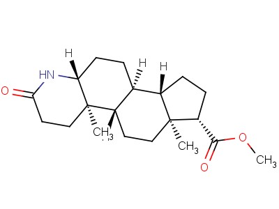 Methyl 4-aza-5alpha-androsta-3-one-17beta-carboxylate
