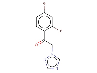 1-(2,4-Dibromophenyl)-2-(1h-1,2,4-triazole-1-yl)-ethanone