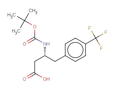 Boc-(r)-3-amino-4-(4-trifluoromethyl-phenyl)-butyric acid