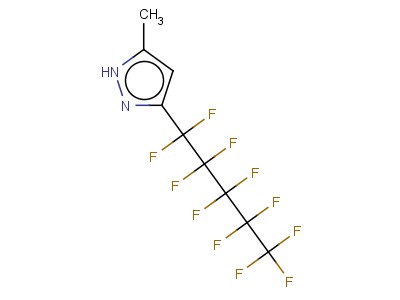 3-(Perfluoro-n-pentyl)-5-(methyl)pyrazole