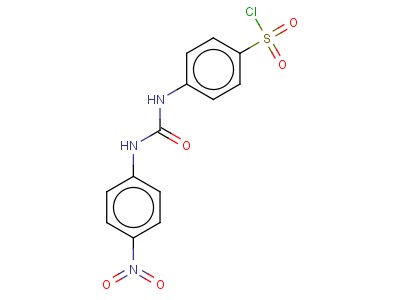 4-[3-(4-nitrophenyl)ureido]benzenesulfonyl chloride