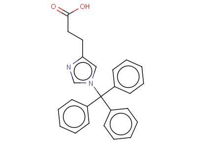 3-(N-1-trityl-imidazol-4-yl)propionic acid