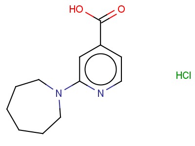 2-Azepan-1-yl-isonicotinic acid hydrochloride