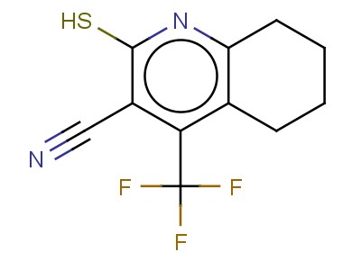2-Mercapto-4-(trifluoromethyl)-5,6,7,8-tetrahydroquinoline-3-carbonitrile