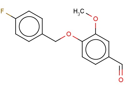 4-[(4-fluorobenzyl)oxy]-3-methoxybenzenecarbaldehyde