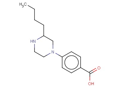 1-(4-Carboxyphenyl)-3-n-butyl piperazine