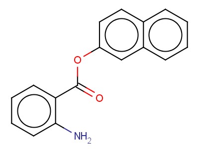 2-Aminobenzoic acid naphthalen-2-yl ester