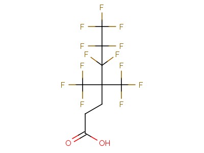 5,5,6,6,7,7,7-Heptafluoro-4,4-bis(trifluoromethyl)heptanoic acid