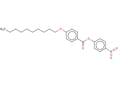 P-nitrophenyl p-decyloxybenzoate