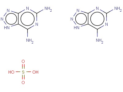 8-Aza-2,6-diaminopurine sulfate