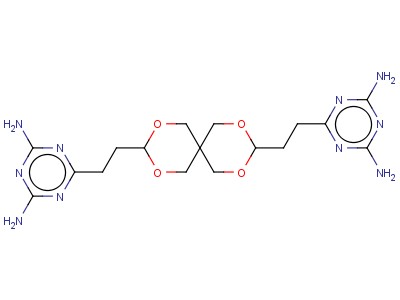 3,9-Bis[2-(3,5-diamino-2,4,6-triazaphenyl)ethyl]-2,4,8,10-tetraoxaspiro[5.5]undecane