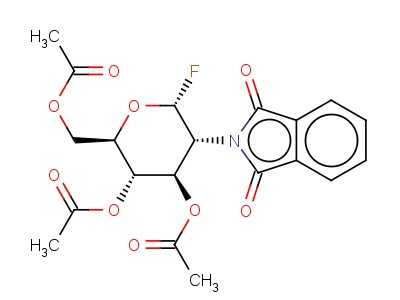 2-Deoxy-2-phthalimido-3,4,6-tri-o-acetyl-alpha-d-glucopyranosyl fluoride
