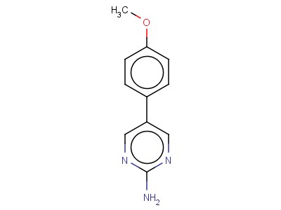 5-(4-Methoxyphenyl)pyrimidin-2-ylamine