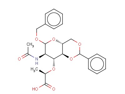 Benzyl n-acetyl-4,6-o-benzylidenemuramic acid