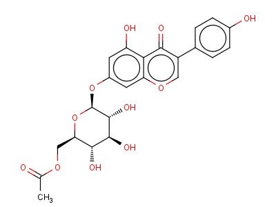 6''-O-acetylgenistin