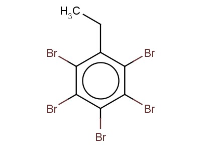 2,3,4,5,6-Pentabromoethylbenzene