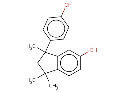 3-(4-Hydroxyphenyl)-1,1,3-trimethyl-2h-inden-5-ol