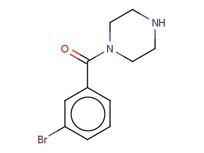 (3-Bromophenyl)(piperazin-1-yl)methanone