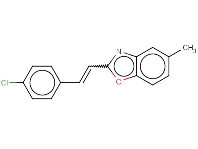 (E)-2-(4-chlorostyryl)-5-methylbenzoxazole