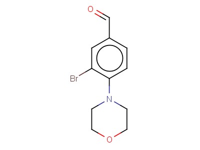3-Bromo-4-(n-morpholino)benzaldehyde