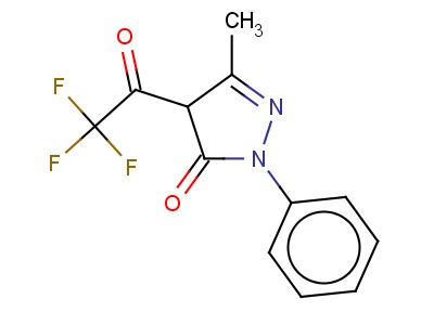 4-Trifluoroacetyl-3-methyl-1-phenyl-5-pyrazolone