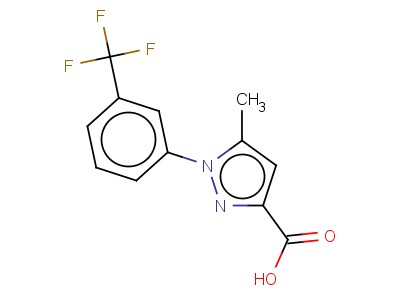 5-Methyl-1-(3-trifluoromethyl-phenyl)-1h-pyrazole-3-carboxylic acid