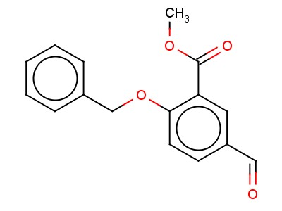 2-(Benzyloxy)-5-formylbenzoic acid methyl ester