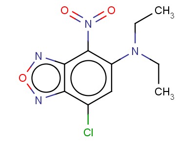 7-Chloro-n,n-diethyl-4-nitro-2,1,3-benzoxadiazol-5-amine