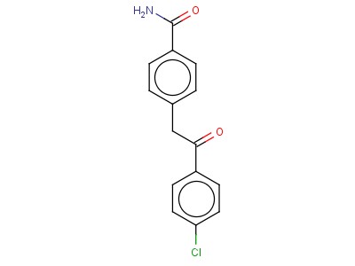 4-[2-(4-chlorophenyl)-2-oxoethyl]benzamide