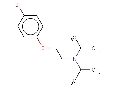 4-[2-n,n-diisopropylamino-ethoxy]phenylbromide