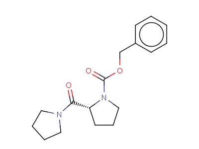 (R)-benzyl 2-(pyrrolidine-1-carbonyl)pyrrolidine-1-carboxylate