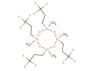 1,3,5,7-Tetrakis(3,3,3-trifluoropropyl)1,3,5,7-tetramethylcyclosiloxanes