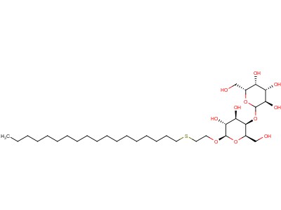 Octadecylthioethyl 4-o-alpha-d-galactopyranosyl-beta-d-galactopyranoside