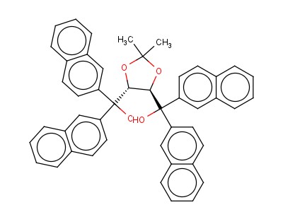 (-)-2,3-O-isopropylidene-1,1,4,4-tetra(2-naphthyl)-l-threitol
