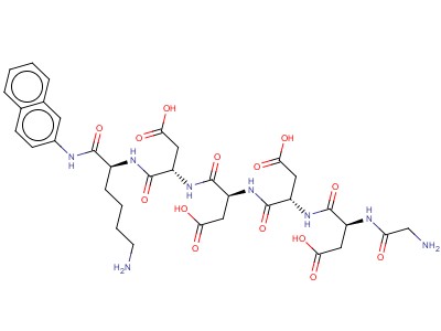 Gly-asp-asp-asp-asp-lys beta-naphthylamide