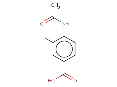 4-Acetamido-3-iodobenzoic acid
