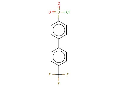 (4-[4-(trifluoromethyl)phenyl]phenyl)sulfonylchloride