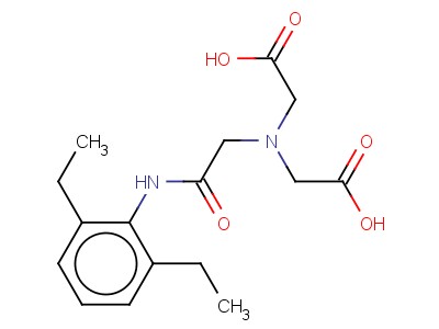 N-(2,6-diethylphenylcarbamoylmethyl)iminodiacetic acid