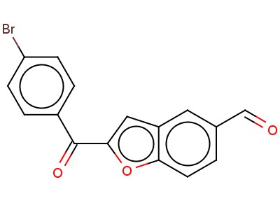2-(4-Bromobenzoyl)-1-benzofuran-5-carbaldehyde
