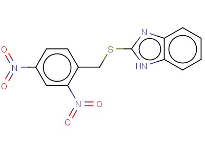 2-(2,4-Dinitrobenzylthio)-1h-benzo[d]imidazole