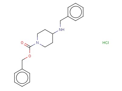 4-Benzylamino-piperidine-1-carboxylic acid benzyl ester-hcl