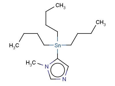 1-Methyl-5-(tributylstannyl)imidazole