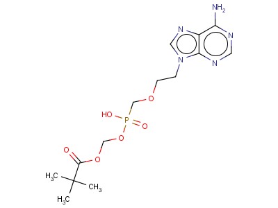 9-[2-(phosphonomethoxy)ethyl]adenine,mono(pivaloyloxy)methyl ester