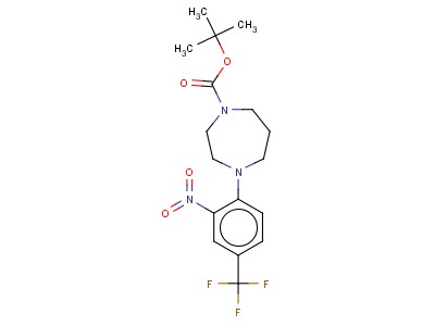 1-Tert-butoxycarbonyl-4-[2-nitro-4-(trifluoromethyl)phenyl]homopiperazine