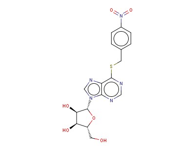 S-(4-nitrobenzyl)-6-thioinosine