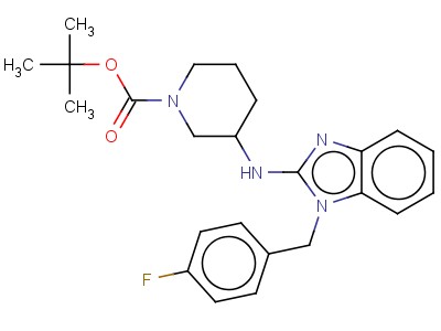 1-Boc-3-[1-(4-fluoro-benzyl)-1h-benzoimidazol-2-ylamino]-piperidine