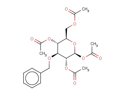 1,2,4,6-Tetra-o-acetyl-3-o-benzyl-beta-d-glucopyranose