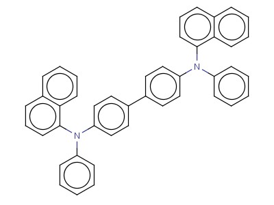 N,n'-bis-(1-naphthalenyl)-n,n'-bis-phenyl-(1,1'-biphenyl)-4,4'-diamine
