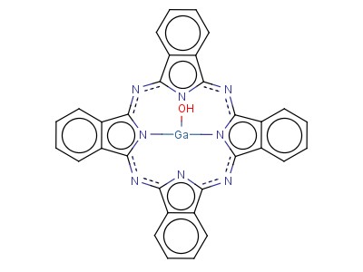 Gallium phthalocyanine hydroxide