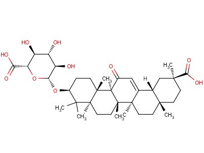 Glycyrrhetic acid 3-o-glucuronide